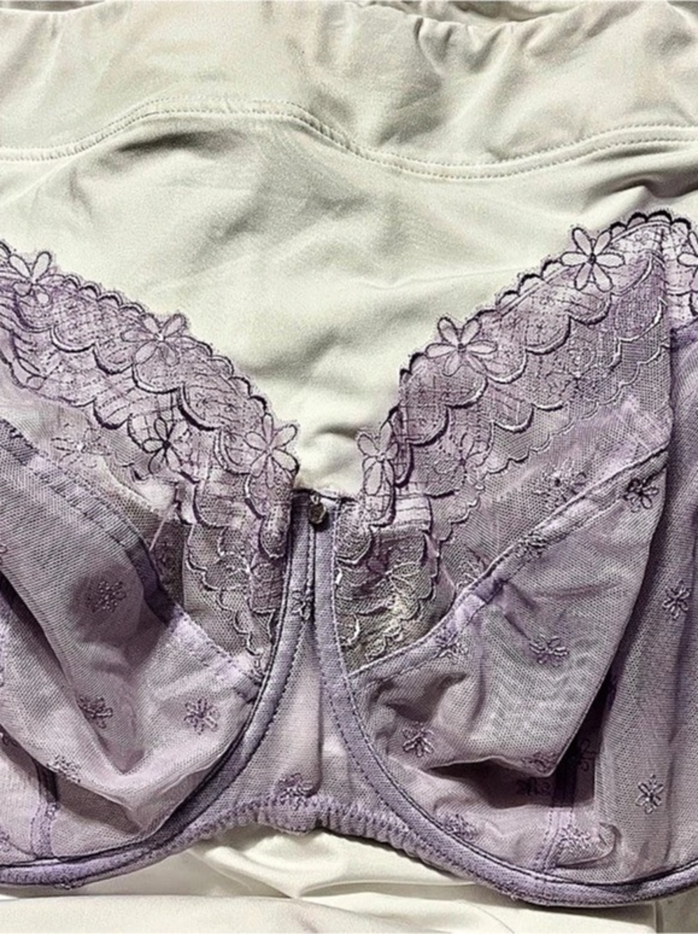 Cleo by Panache Blossom Lilac Balconette Underwire Bra 36HH UK 10581 USA 36L